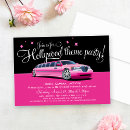 Search for hollywood sweet 16 invitations Limousine
