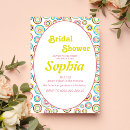 Search for groovy bridal shower invitations Daisy