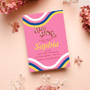 Search for groovy bridal shower invitations Rainbow