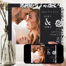 Search for white damask save invitations Black and white