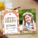 Search for groovy birthday invitations Hippie birthday party