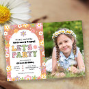 Search for groovy birthday invitations Hippie birthday party