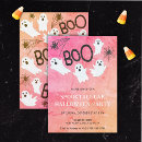 Search for orange halloween invitations Cute ghost