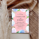 Search for hydrangea wedding invitations Watercolor