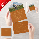 Search for creative suite invitations Elegant calligraphy trifold budget