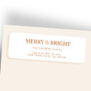 Search for white and gold return address labels Trendy
