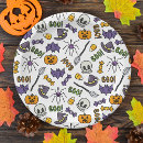 Search for halloween paper plates typography