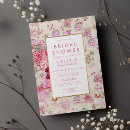 Search for country chic bridal shower invitations Blush pink