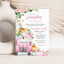 Search for pumpkin truck invitations A little pumpkin