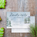 Search for snow rsvp cards Woodland