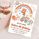 Search for boho 4th birthday invitations Daisy