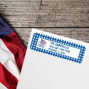 Search for memorial return address labels Flag
