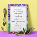 Search for pretty wedding invitations Blue