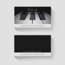 Search for pianist business cards Instructor