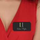 Search for gold name tags Elegant modern