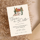 Search for cactus save the dates Minimalist