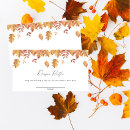 Search for acorn cards invites Fall
