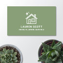 Search for house cleaning business cards Minimalist