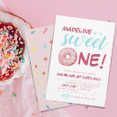 Search for doughnut 1st birthday invitations First birthday party