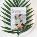 Search for modern christmas wedding save the dates Tropical