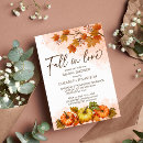 Search for fall in love pumpkin invitations Foliage