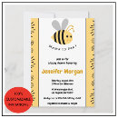 Search for bumble bee baby boy shower invitations For her