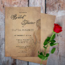 Search for flourish bridal shower invitations Rustic