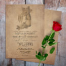 Search for vintage old paper wedding invitations Victorian