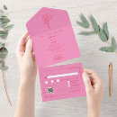 Search for simple mountain wedding invitations Qr code