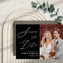 Search for black save the dates Trendy