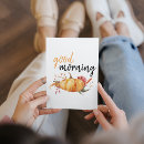 Search for good morning cards Fall