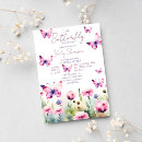 Search for pastel butterfly invitations Watercolor