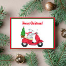 Search for scooter christmas cards Watercolor