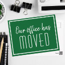 Search for moving announcement postcards change of address