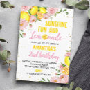 Search for sunshine lemonade invitations Modern
