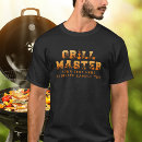 Search for master tshirts grilling