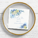 Search for vintage blue white floral napkins Botanical