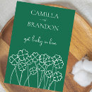 Search for clover wedding invitations Four leaf clover