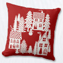 Search for christmas village cushions Snow