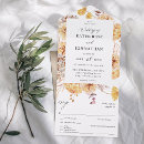 Search for floral wedding invitations All in one