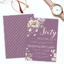 Search for 60s party invitations Floral