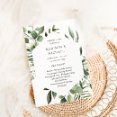 Search for eucalyptus wedding programs Rustic