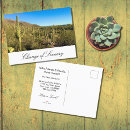 Search for desert moving announcement cards New home