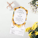 Search for fall sunflower wedding invitations Rustic