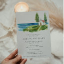 Search for beachy bridal shower invitations Watercolor