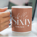Search for 60th birthday for her mugs Modern