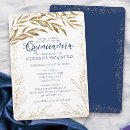 Search for white and gold quinceanera invitations Daughter