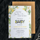 Search for lemon shower invitations Minimalist