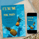 Search for tiki invitations Pineapple