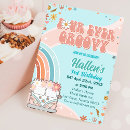 Search for boho 4th birthday invitations Retro